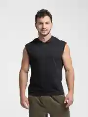 Майка мужская, с капюшоном, хлопок