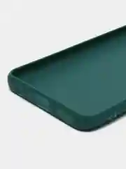 Тёмно-зелёный чехол для Infinix Hot 11S (Инфиникс Хот 11С), силиконовый, матовый