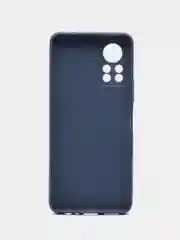Темно-синий чехол для Infinix Hot 11S (Инфиникс Хот 11С), силиконовый, матовый