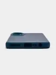Темно-синий чехол Tecno Camon 19/19 Pro 4G силиконовый, цветной, матовый