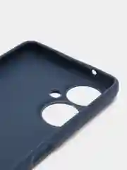 Темно-синий чехол Tecno Camon 19/19 Pro 4G силиконовый, цветной, матовый