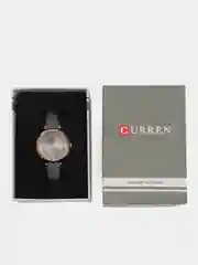 Коричневый женские наручные часы Curren 9079 в подарочной упаковке