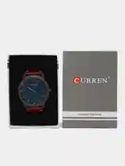 Синий мужские наручные часы Curren 8386 в подарочной упаковке