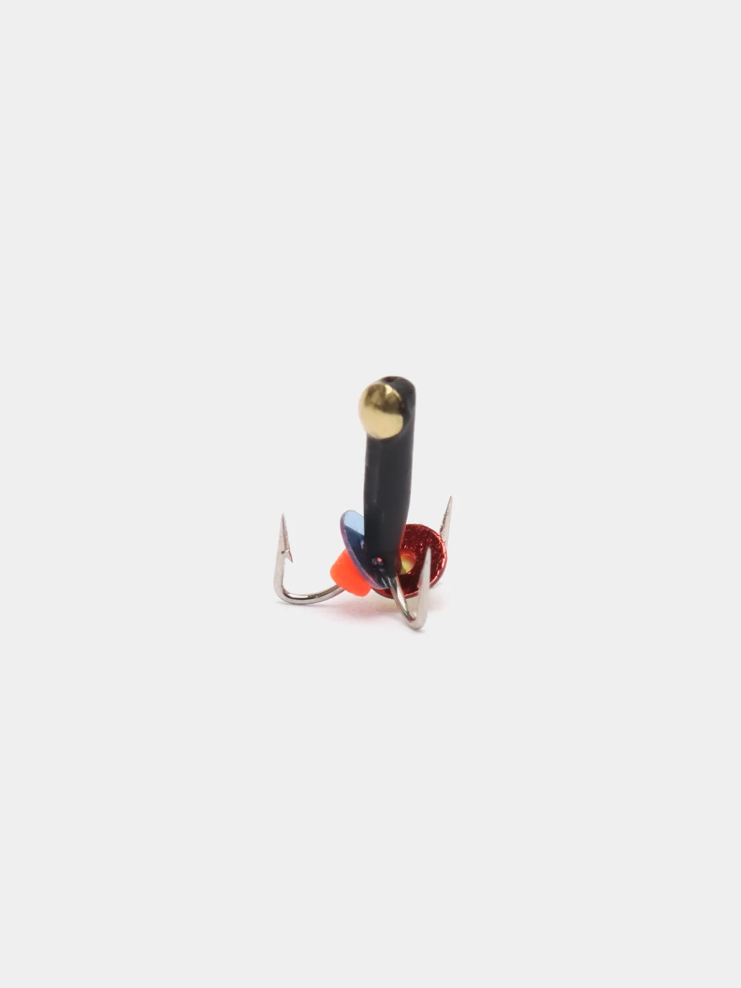 Золотой мормышка вольфрам для рыбалки, крючки Mustad "Чертик", до 1,5г, зимняя, вольфрамовый черт