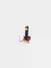 Золотой мормышка вольфрам для рыбалки, крючки Mustad "Чертик", до 1,5г, зимняя, вольфрамовый черт