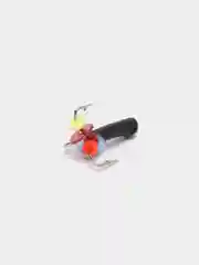 Золотой мормышка вольфрам для рыбалки, крючки Mustad "Чертик", до 1,5г, зимняя, вольфрамовый черт