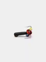 Золотой мормышка вольфрам для рыбалки, крючки Mustad "Чертик", до 1,5г, зимняя, вольфрамовый черт