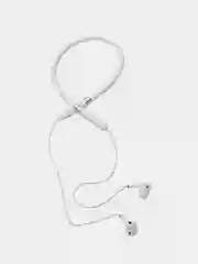 Белый беспроводные Bluetooth-наушники вакуумные с шейным шнурком MC BG31S