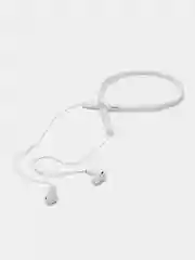Белый беспроводные Bluetooth-наушники вакуумные с шейным шнурком MC BG31S