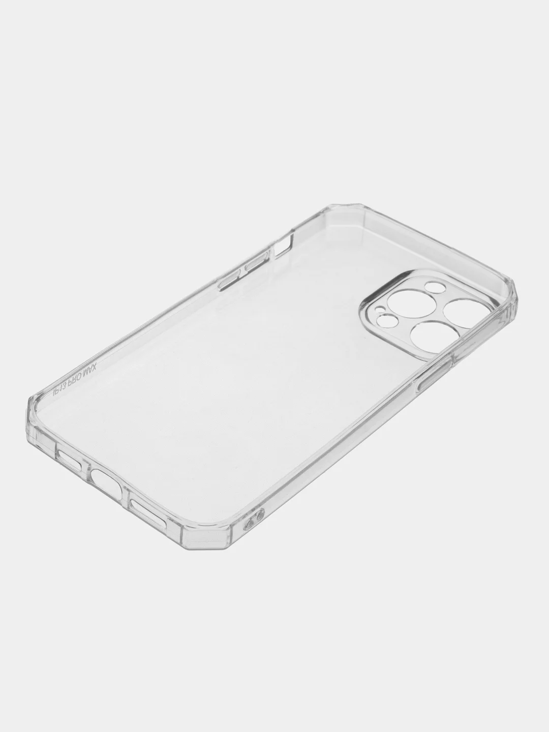 Прозрачный чехол на айфон (iPhone) 11 / 12 / 13 Pro Max mini про макс силиконовый прозрачный