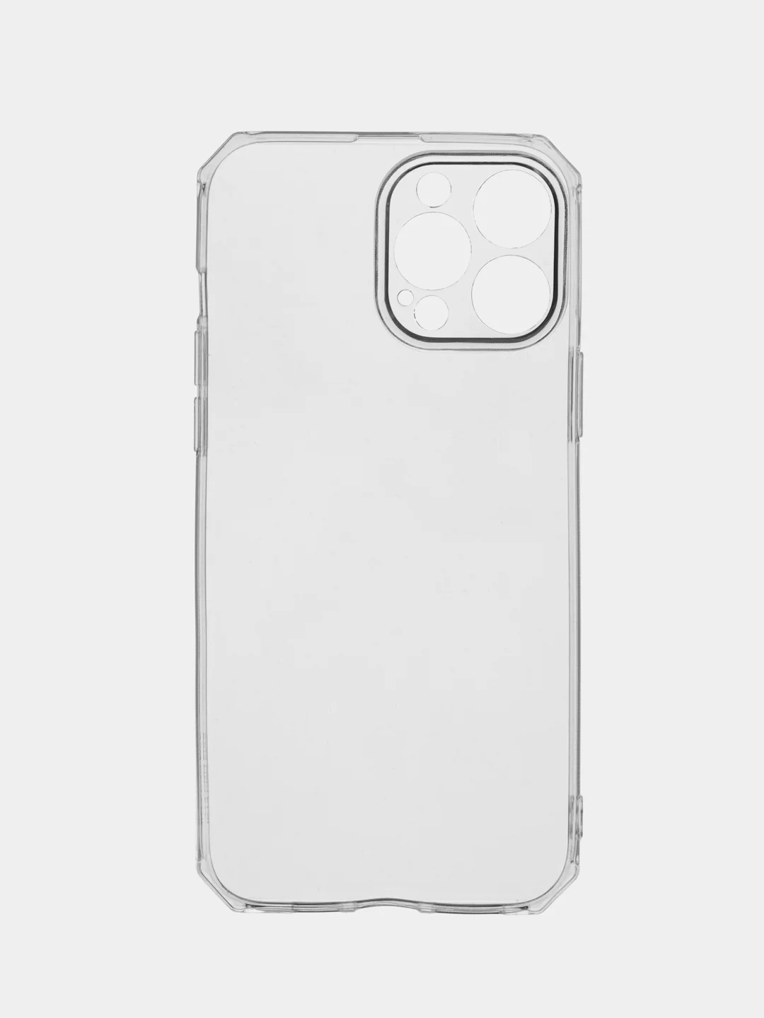 Прозрачный чехол на айфон (iPhone) 11 / 12 / 13 Pro Max mini про макс силиконовый прозрачный
