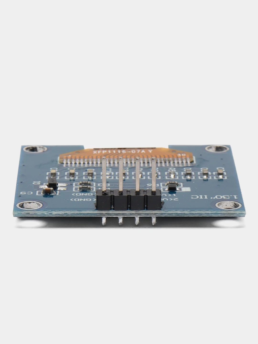Дисплей OLED 1.3" 128х64 12864 4 контакта белые символы IIC/I2C