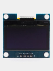 Дисплей OLED 1.3" 128х64 12864 4 контакта белые символы IIC/I2C