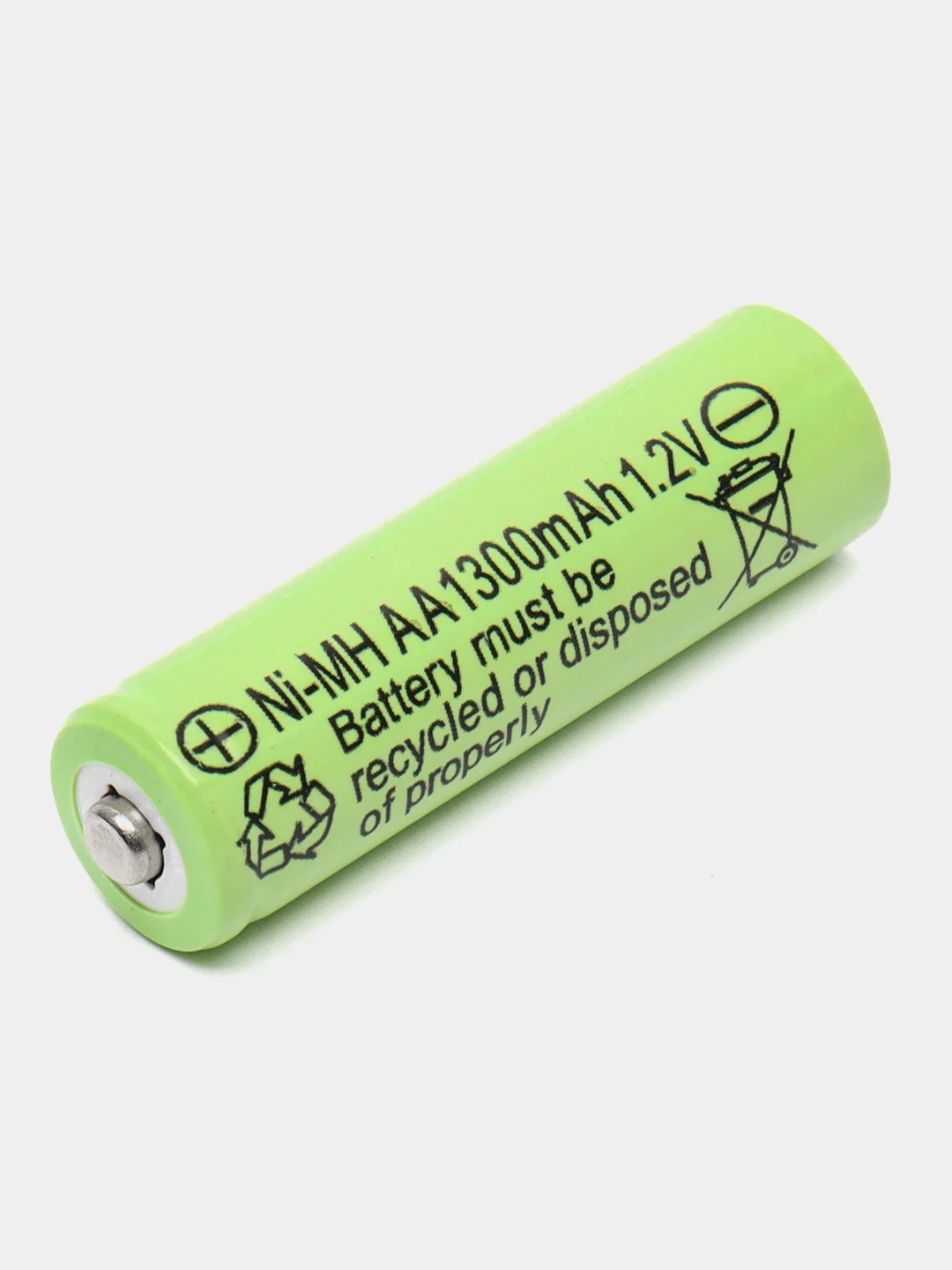 Аккумулятор Ni-MH AA 1300mah 1.2V пальчиковый с наконечником
