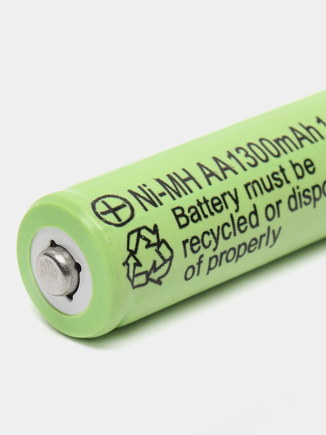 Аккумулятор Ni-MH AA 1300mah 1.2V пальчиковый с наконечником