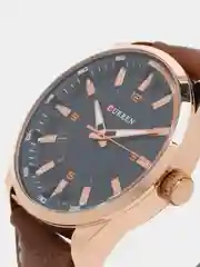 Синий мужские наручные часы Curren 8390 в подарочной упаковке