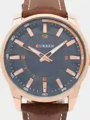 Синий мужские наручные часы Curren 8390 в подарочной упаковке