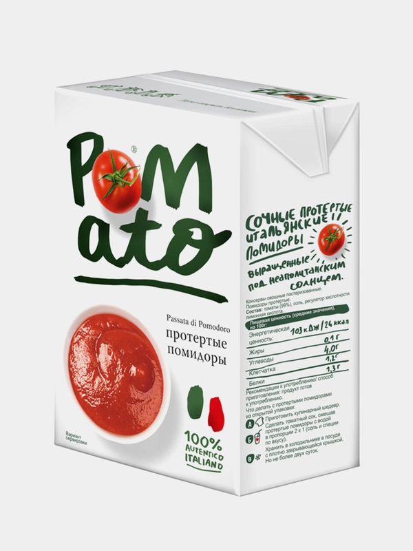 Помидоры POMATO протёртые, 390 г