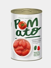 Помидоры POMATO очищенные, в собственном соку, 400 г