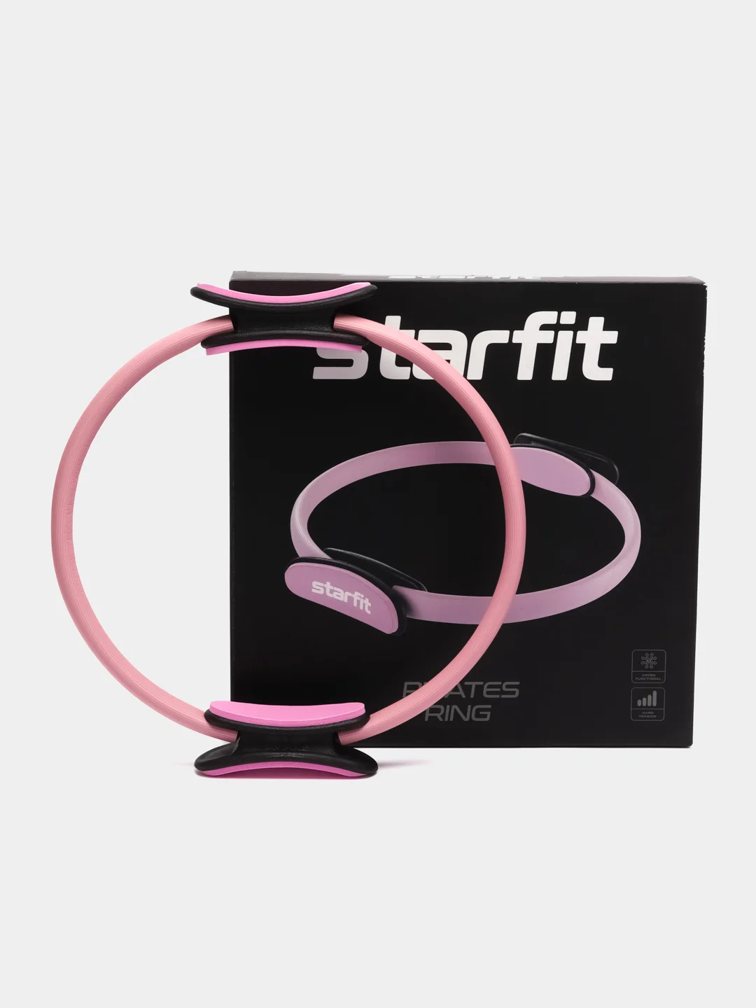 Розовый кольцо для пилатеса STARFIT, 39 см