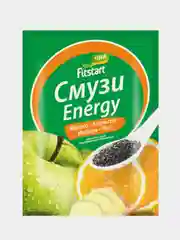 Смузи сухой FITSTART ENERGY, Яблоко-Апельсин-Имбирь-Чиа, 20 г