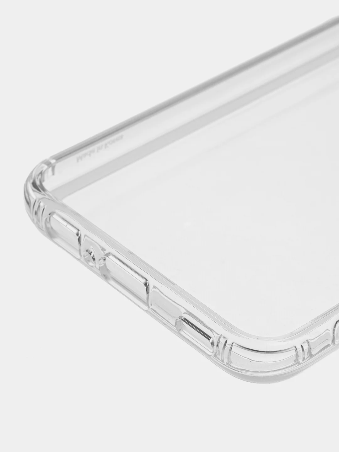 Прозрачный чехол силиконовый для Samsung Galaxy A02s Soft Clear Cover, накладка, бампер затемненный