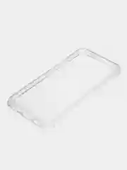 Прозрачный чехол силиконовый для Samsung Galaxy A02s Soft Clear Cover, накладка, бампер затемненный