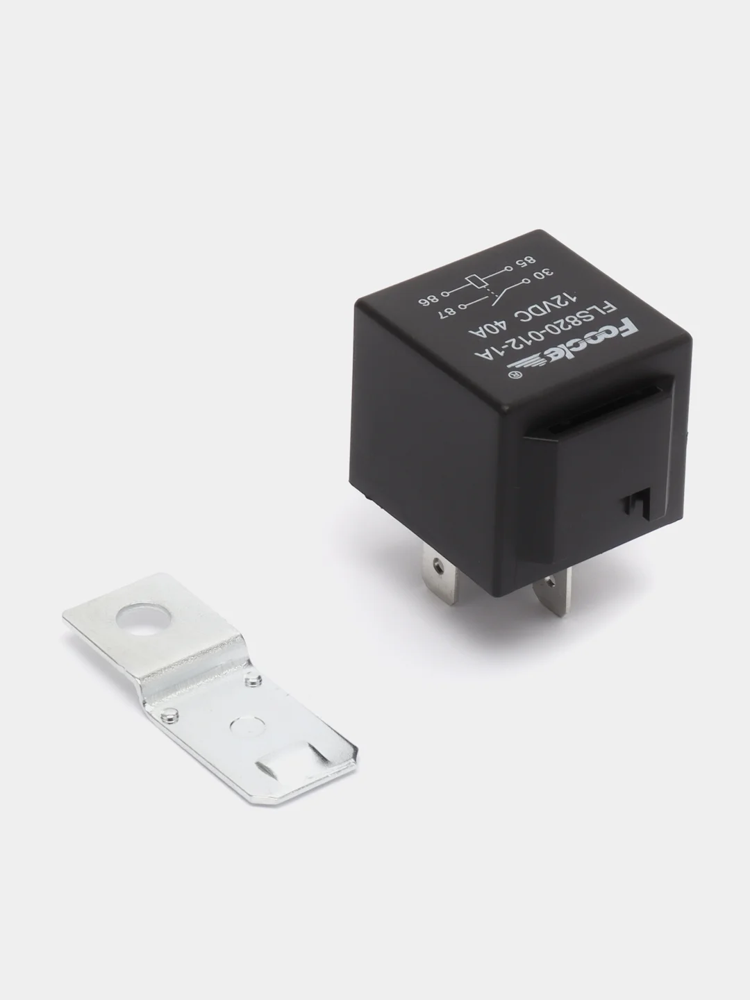 Реле FLS820-012-1A 12VDC 40A 4P с кронштейном