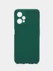Тёмно-зелёный чехол для Realme 9 5G / Realme 9 PRO, Реалми 9 5Г / 9 Про, силиконовый, матовый