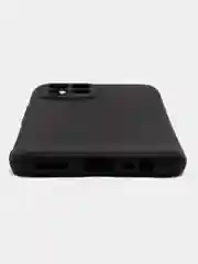 Хром чехол Realme 8 / Realme 8 Pro Реалми 8 Про черный силиконовый матовый