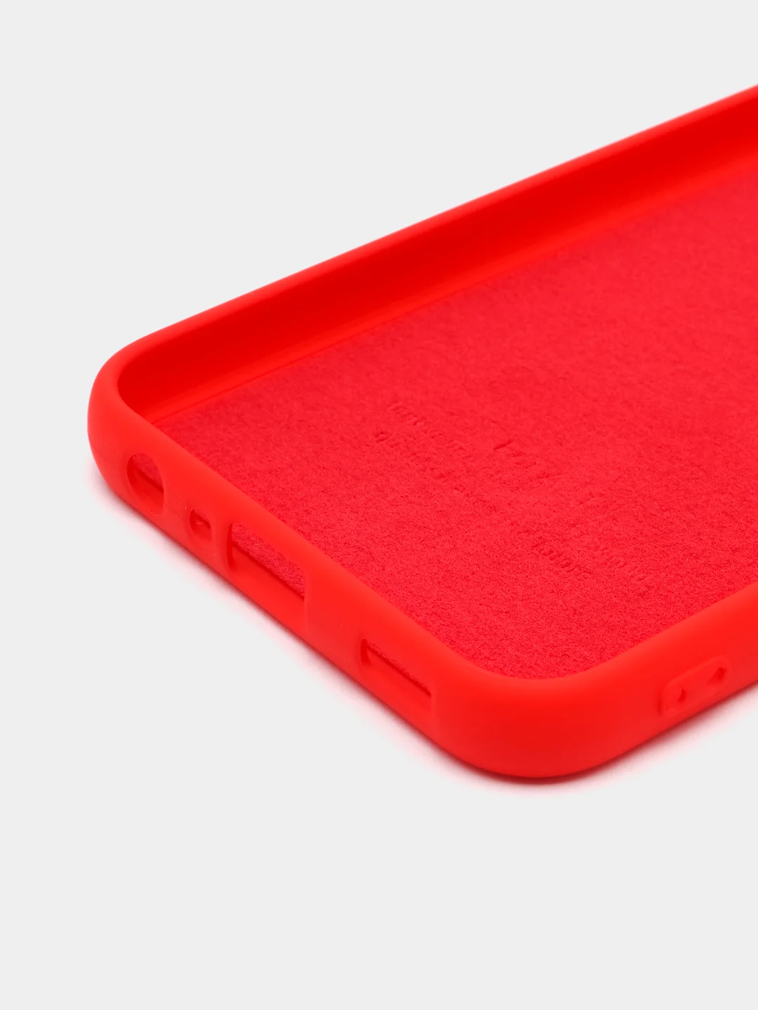 Красный чехол силиконовый для Samsung Galaxy A24, Самсунг Галакси А24, Silicone Cover
