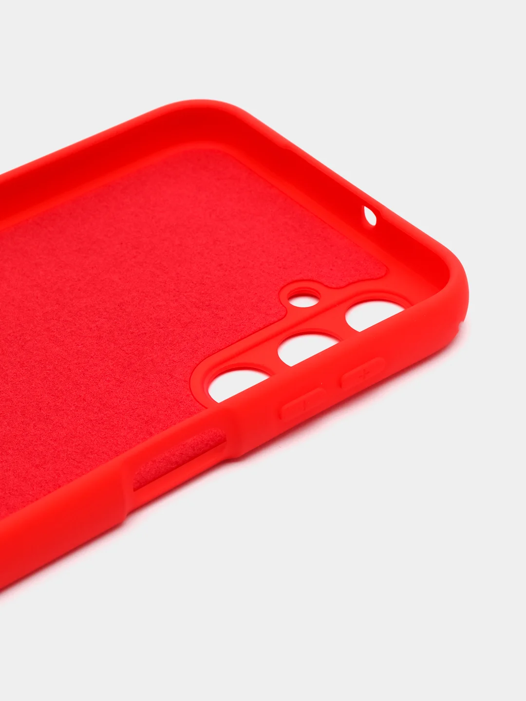 Красный чехол силиконовый для Samsung Galaxy A24, Самсунг Галакси А24, Silicone Cover