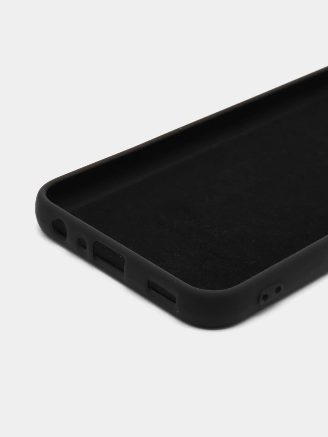 Черный чехол силиконовый для Samsung Galaxy A24, Самсунг Галакси А24, Silicone Cover