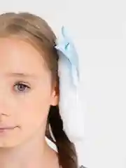 Голубой ушки заячьи на заколках