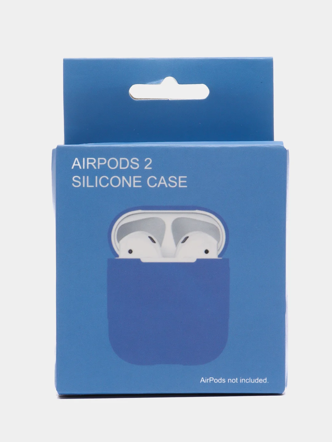 Синий силиконовый чехол для наушников Apple AirPods 2, 3, Pro, Pro 2