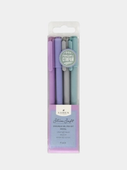 Набор гелевых стираемых ручек LOREX PASTEL Slim Soft, комплект 1шт