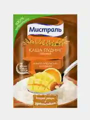 Каша пудинг рисовый МИСТРАЛЬ апельсин-манго-миндаль, 12 штук по 40 г