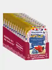 Каша овсяная МИСТРАЛЬ земляника-голубика (Ягоды Карелии), 25 штук по 40 г
