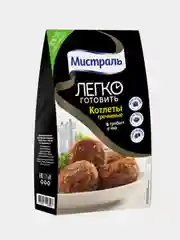Котлеты МИСТРАЛЬ гречневые, с грибами и чиа, 230 г
