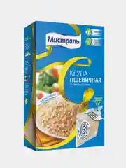 Крупа МИСТРАЛЬ Пшеничная, в пакетах для варки, 5x80 г