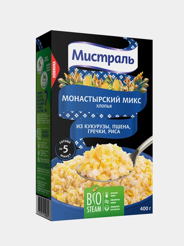 Хлопья МИСТРАЛЬ Монастырский микс, 400 г