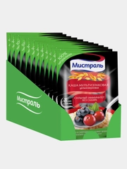 Каша мультизлаковая МИСТРАЛЬ Сильный иммунитет, 12 штук по 40 г