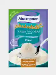 Каша рисовая МИСТРАЛЬ кокос, 25 штук по 40 г