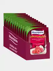 Каша пудинг рисовый МИСТРАЛЬ малина с кокосовым молоком, 12 штук по 40г