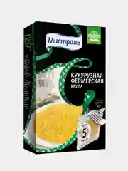Крупа МИСТРАЛЬ кукурузная Фермерская, в пакетах для варки, 5х80 г