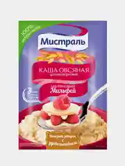 Каша овсяная МИСТРАЛЬ Малиновый Мильфей, 25 штук по 40г