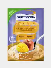 Каша овсяная МИСТРАЛЬ Манго-Персик, 25 штук по 40г