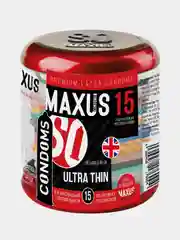 Презервативы ультратонкие Maxus "Ultra Thin №15", с кейсом