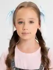 Голубой ушки заячьи на заколках