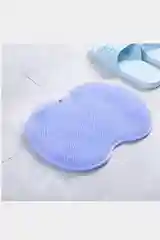 Мочалка массажная для тела, коврик силиконовый для душа